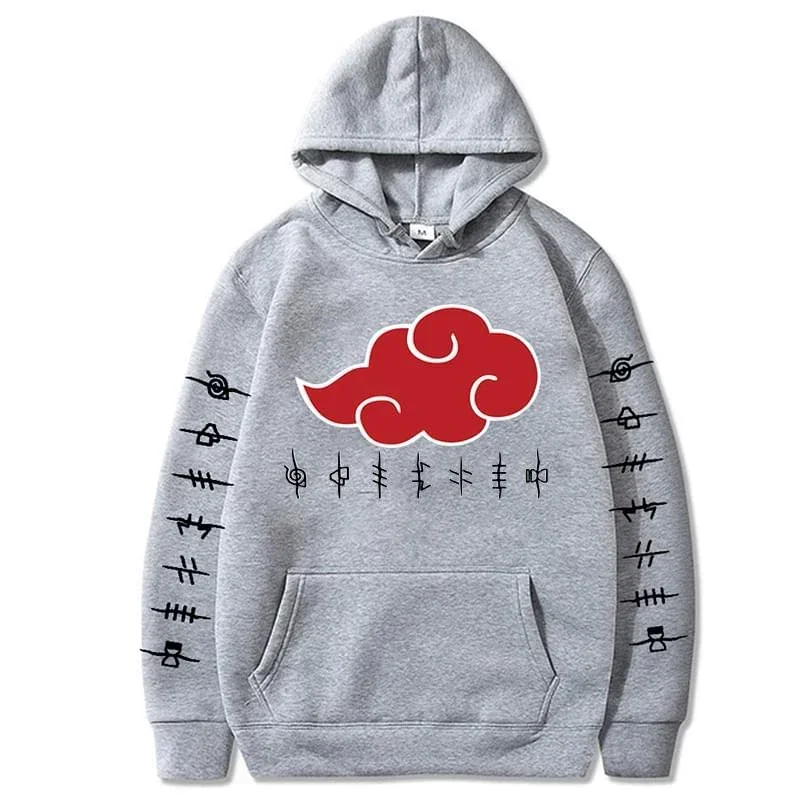 Толстовка с капюшоном akatsuki cloud - Фотография_5