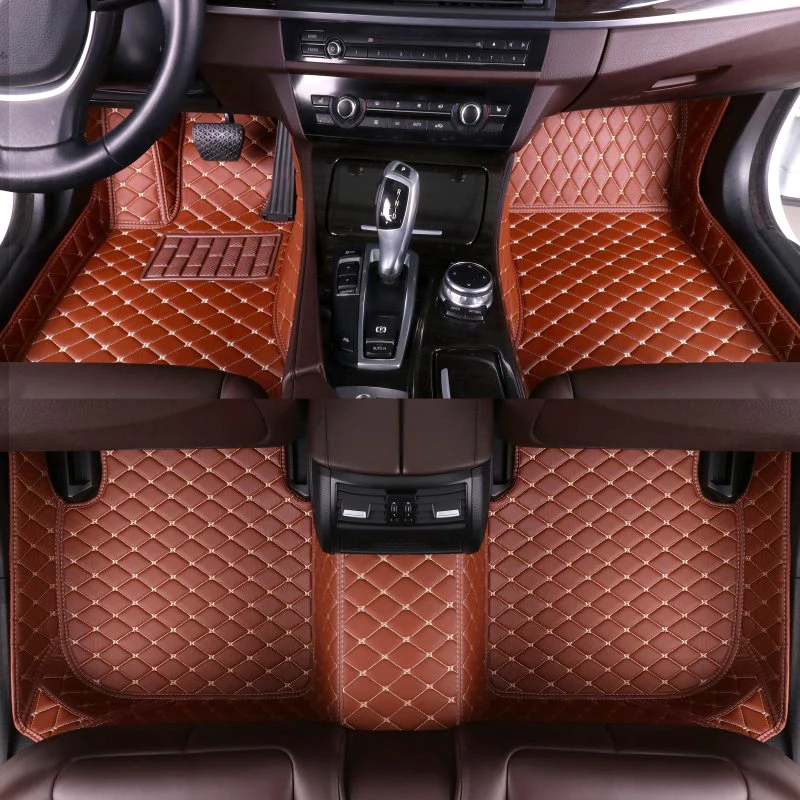 Автомобильные напольные коврики mihayo pu для byd song pro ev 2019-2021