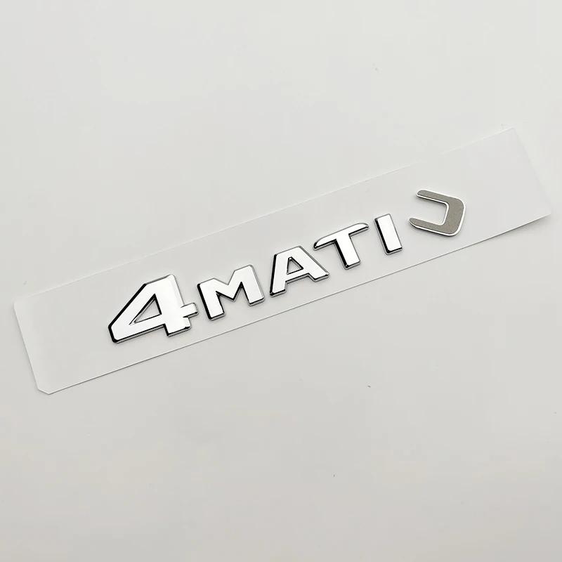 3d abs хром черный 4 matic логотип - Фотография_2