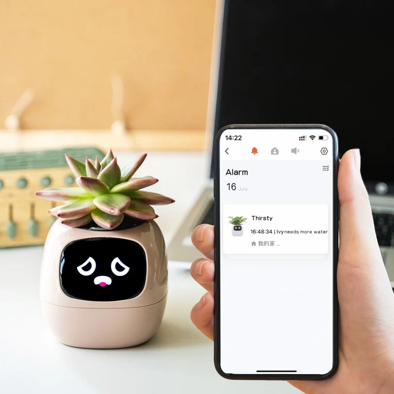 Ivy plant cute pet робот электронный - Фотография_5