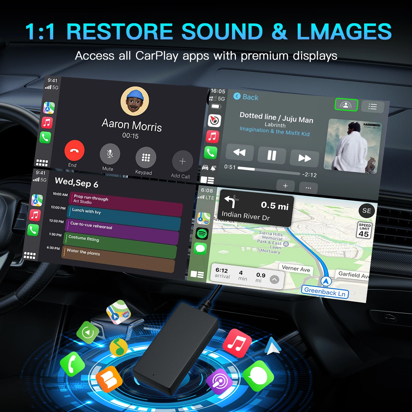 Carbitlink к беспроводному адаптеру carplay android auto smart box - Фотография_4