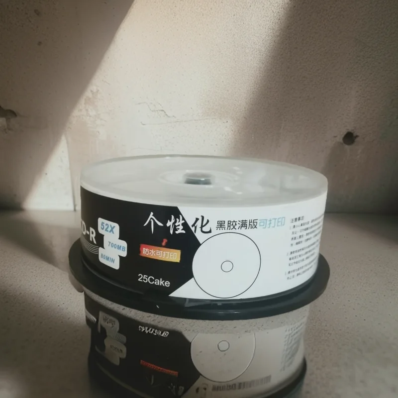 Черная версия, пустые диски