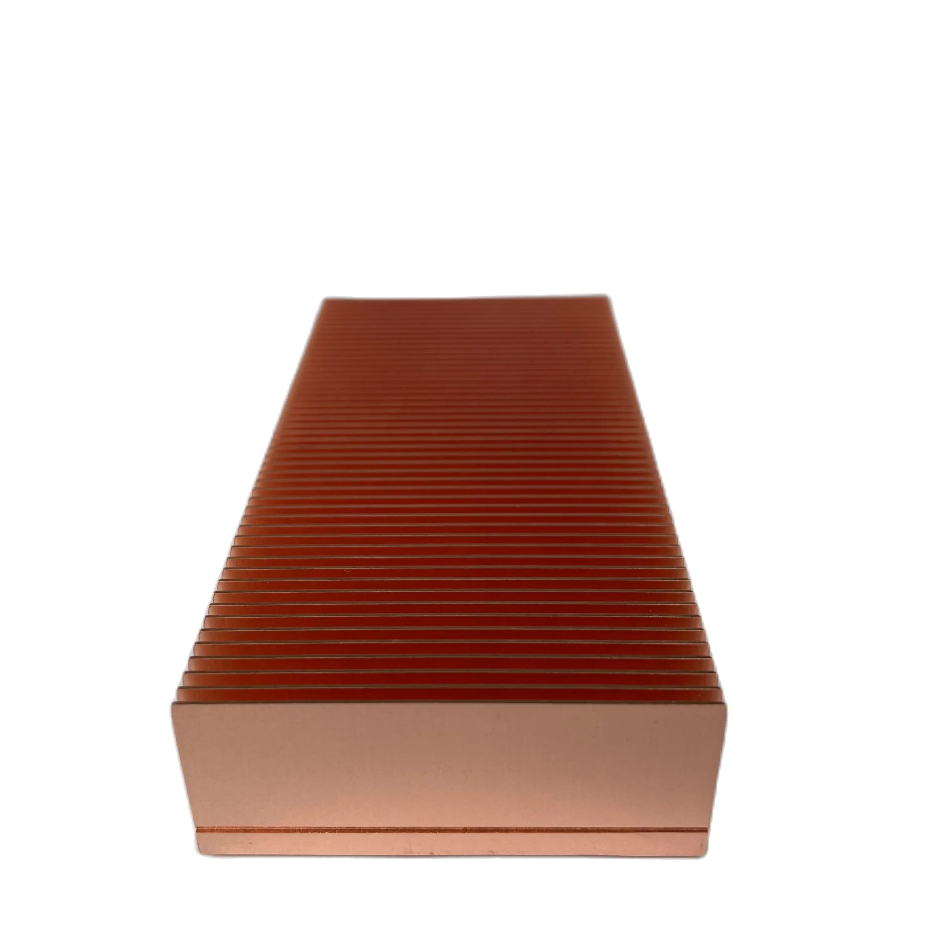 Медный радиатор 100х50х20мм радиатор - Фотография_4