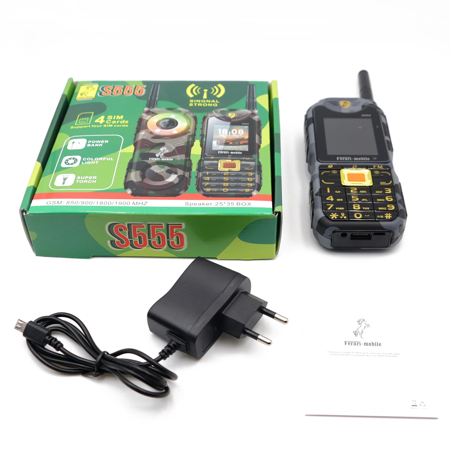 Gsm 2g камуфляж мобильный телефон - Фотография_6