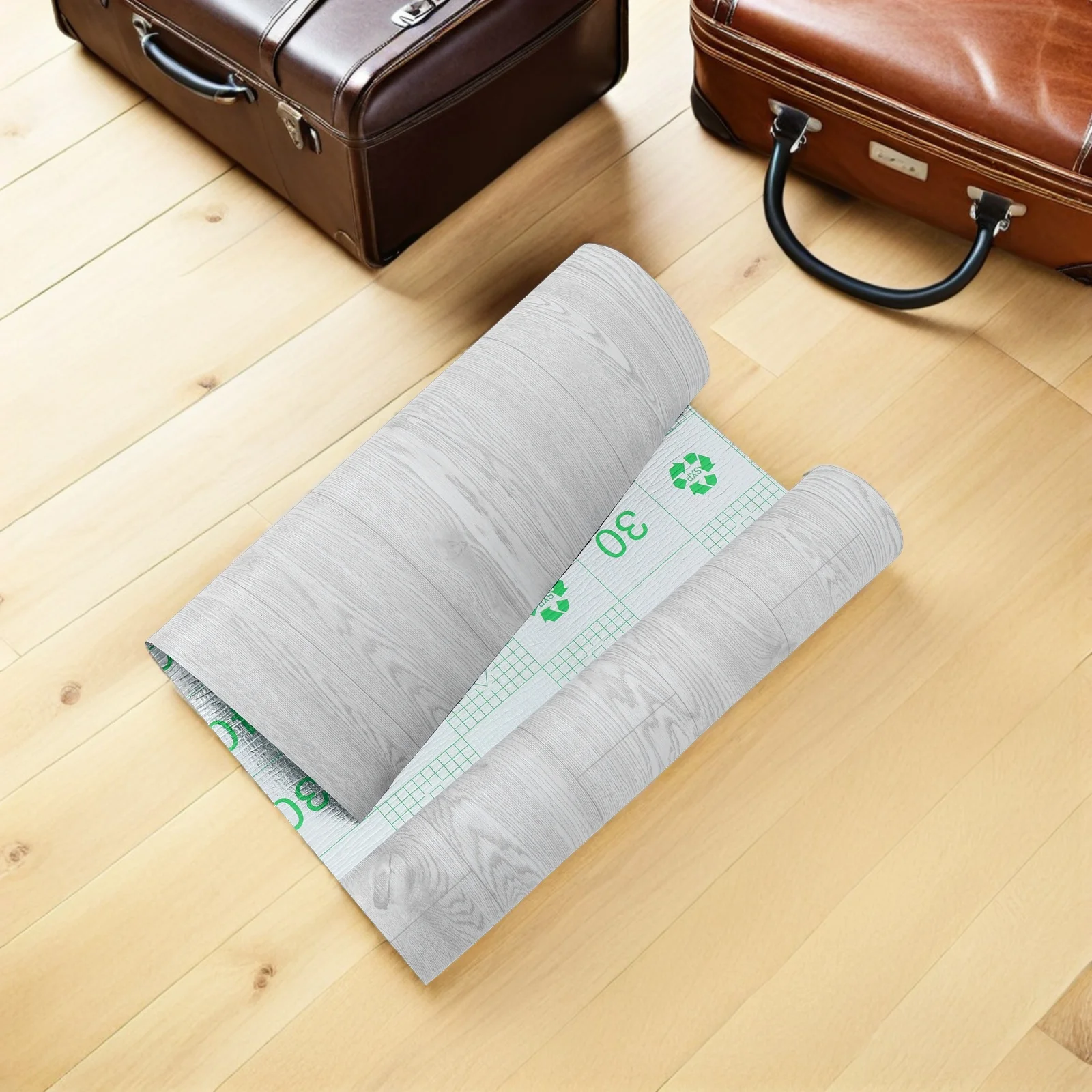 1 рулон самоклеящейся плитки для пола из пвх - Фотография_6