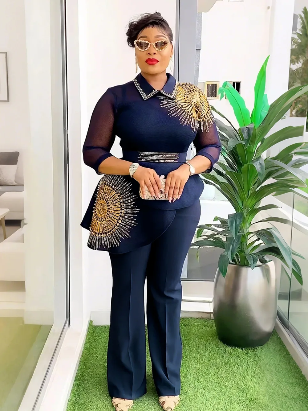 Горячая элегантная африканская одежда для женщин - Фотография_2