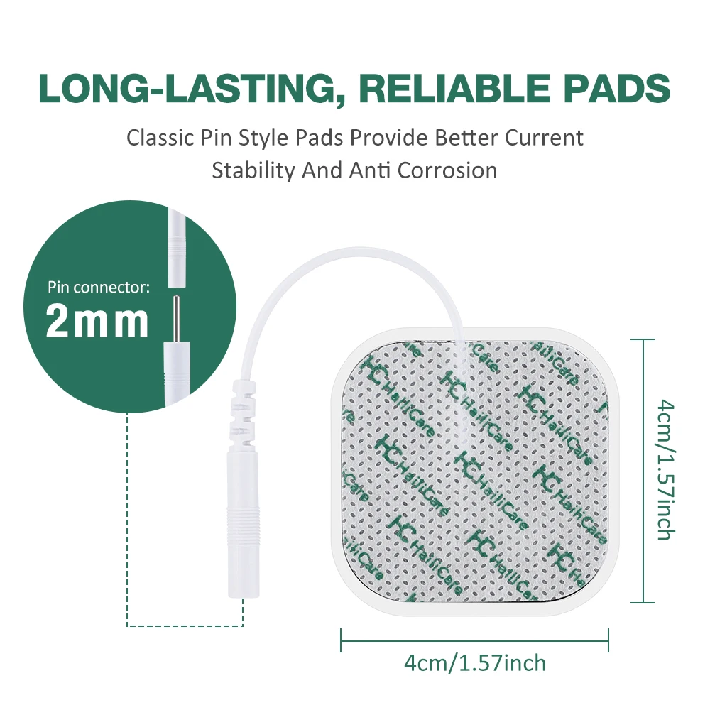 Сменные электродные подушечки для массажера tens ems - Фотография_6