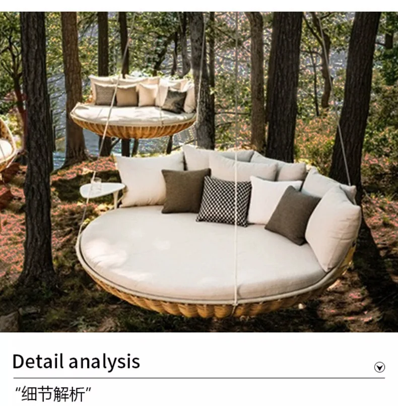 Настраиваемая уличная кровать для виллы - Фотография_2