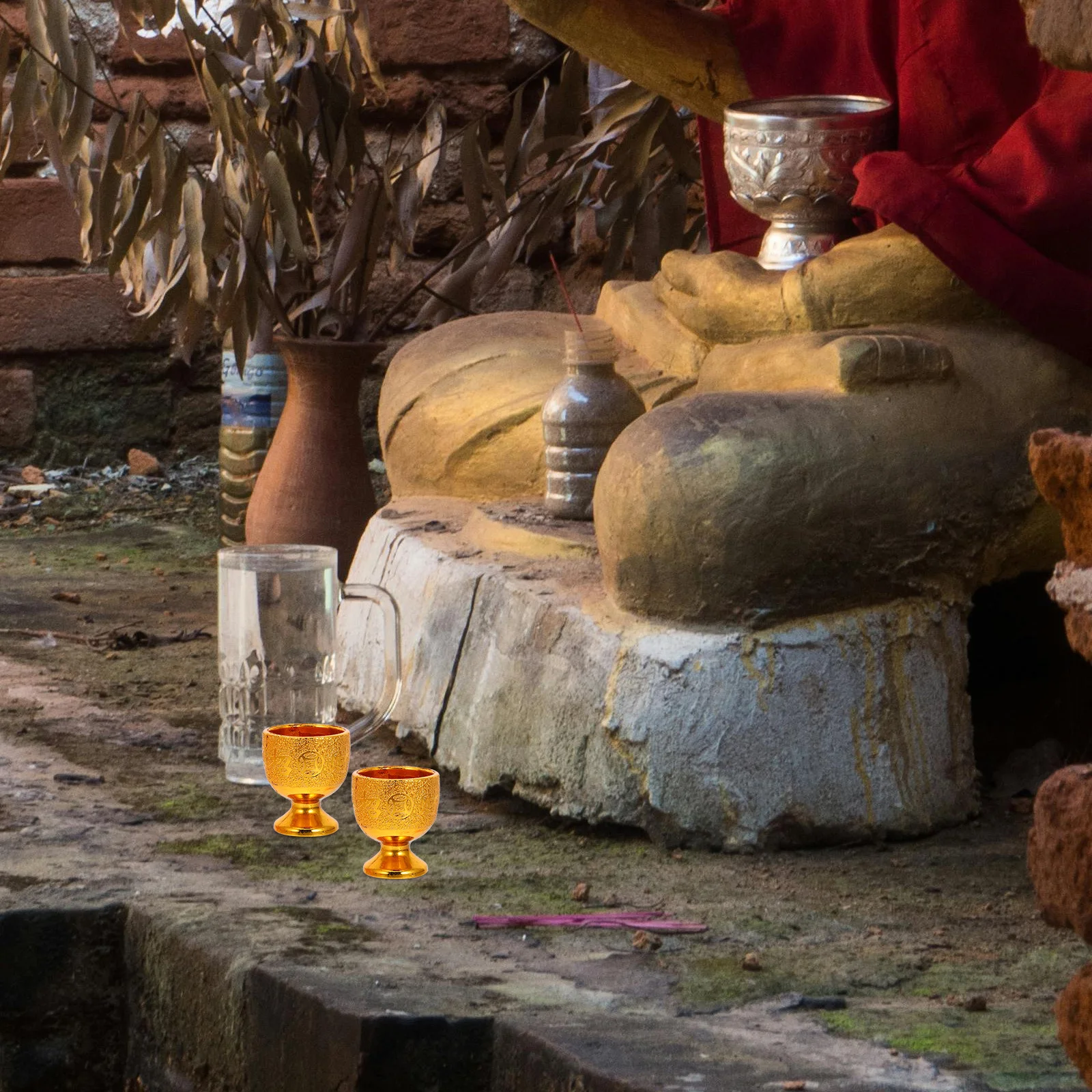 1 комплект, мини-тибетское буддийское предложение для поклонения - Фотография_6