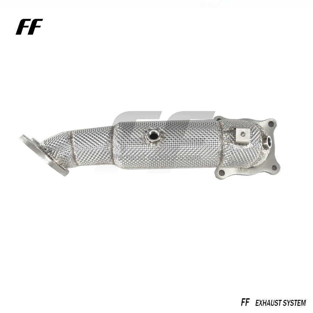 Выхлопная труба с высоким расходом для honda civic type r/type-r fl5 2.0t - Фотография_5