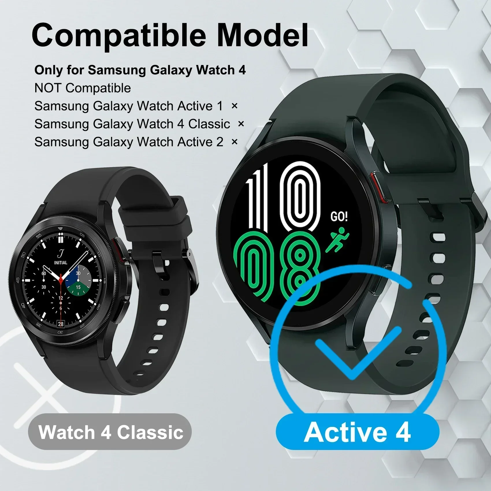 Чехол для часов samsung galaxy watch 4 - Фотография_4