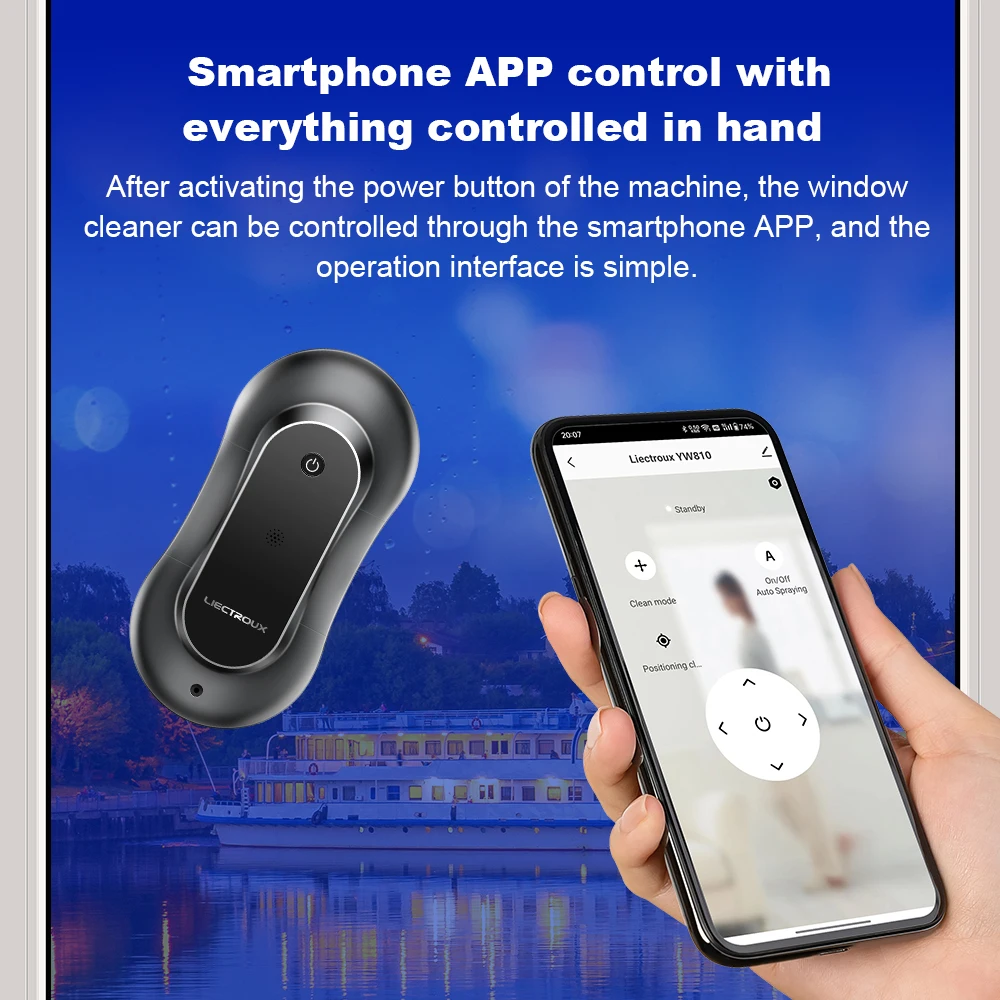 Робот для мытья окон liectroux yw810 - Фотография_5