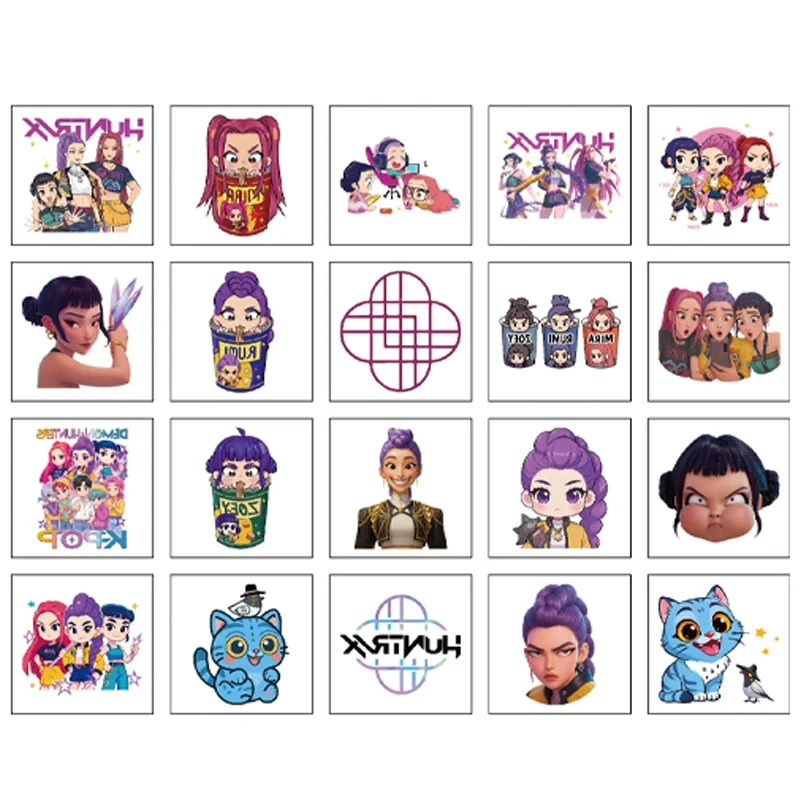 Наклейки kpop «охотник на демонов» - Фотография_3