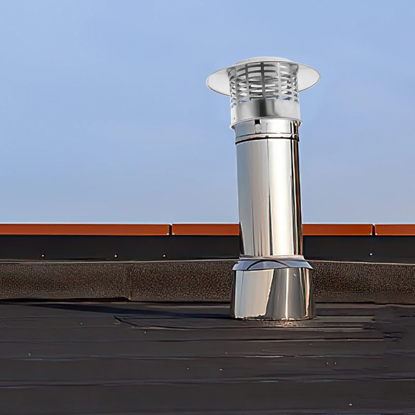 110 мм дымоход дождевик крыховентиляционный - Фотография_3