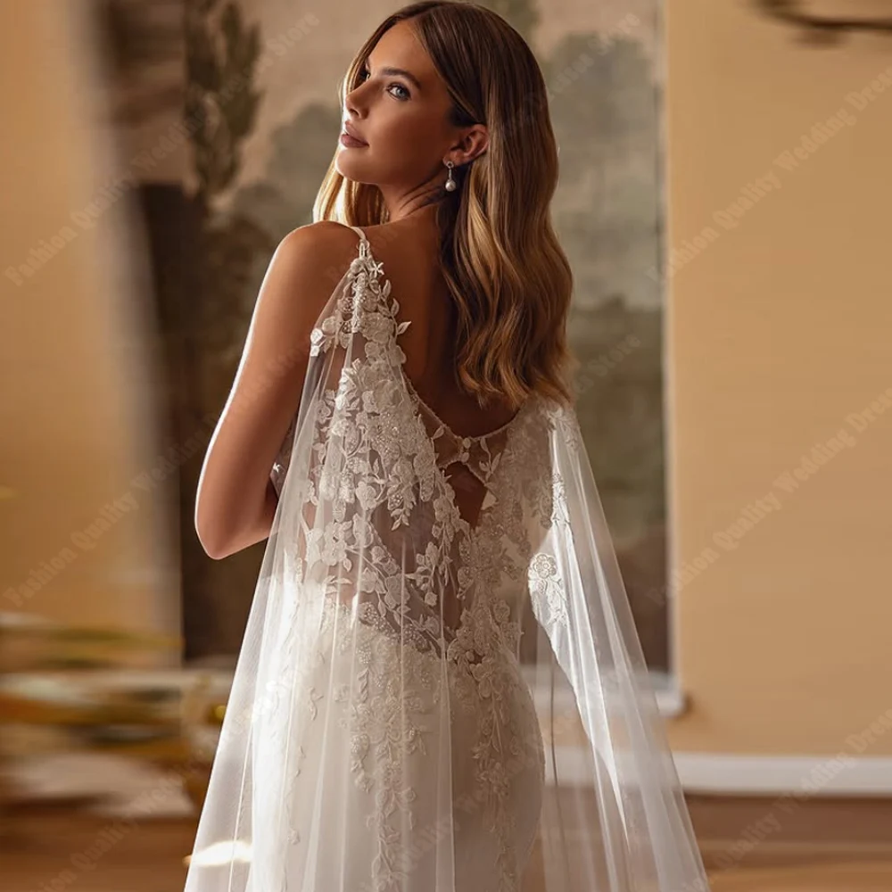 Очаровательные женские свадебные платья русалки - Фотография_4