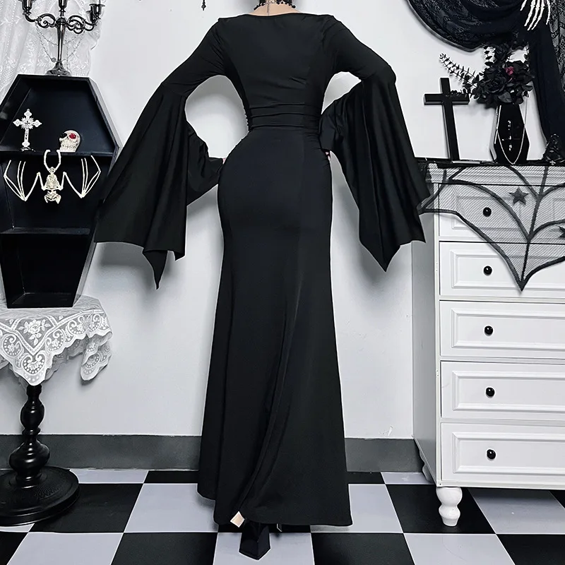 Halloween gothic vintage dress - Фотография_3