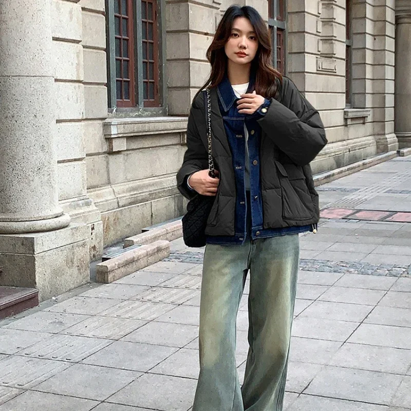 Шикарные джинсовые парки в стиле пэчворк - Фотография_5