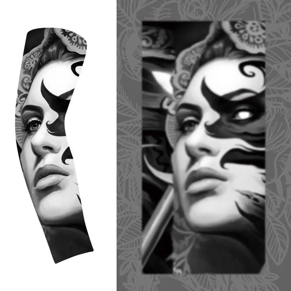 Рукава из ледяного шелка upf50 + защита от солнца - Фотография_3