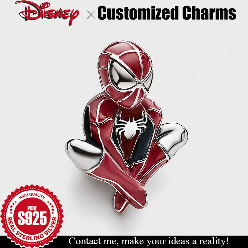 Серебряный шарм disney superheroes 925