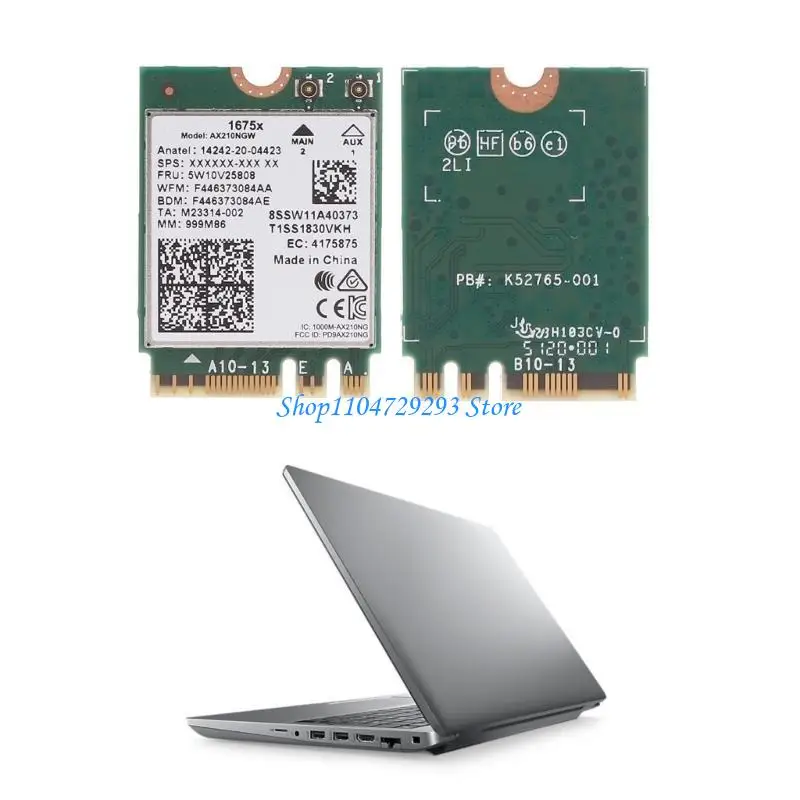 Y2gd killer 1675x ax210 5374mbps wifi 6e адаптер 5 - Фотография_4