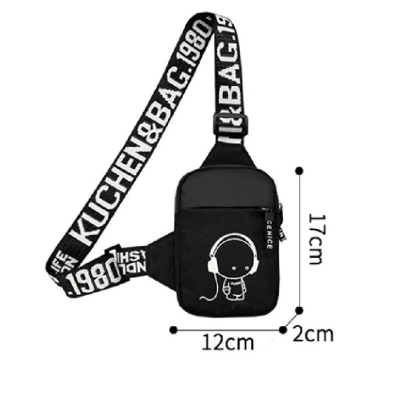 Модная сумка через плечо унисекс - Фотография_3