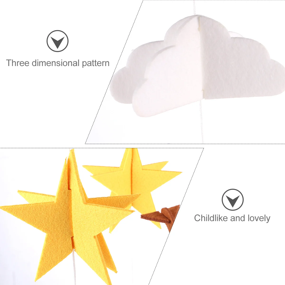 Подвесное украшение для детской кроватки - Фотография_5