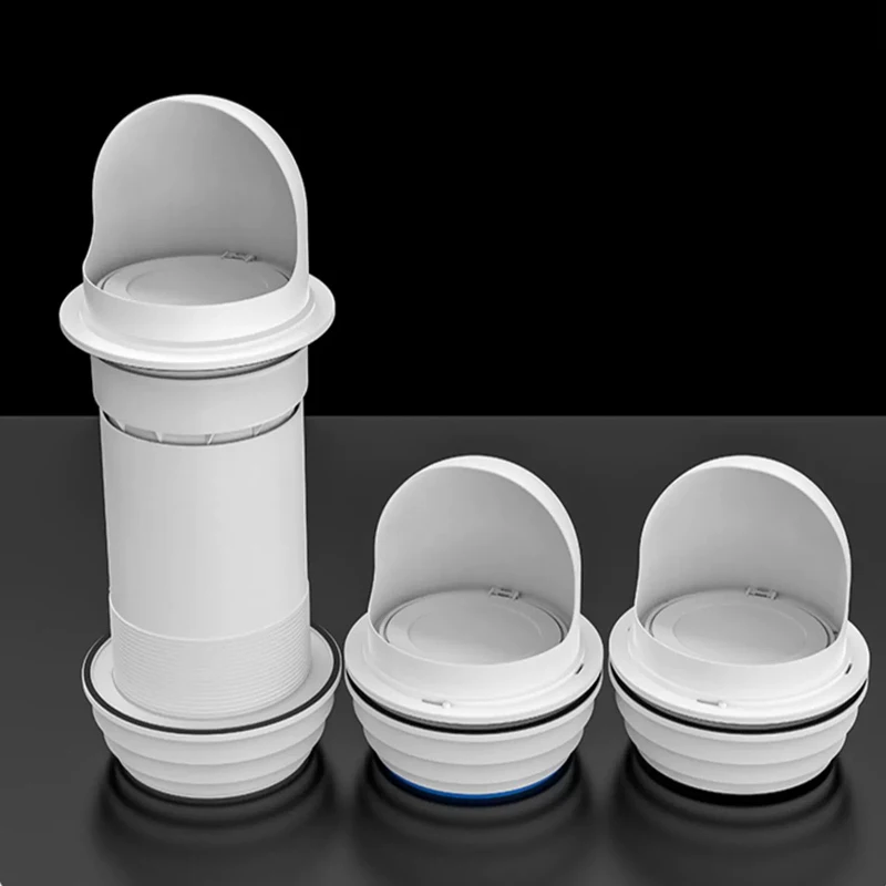 Кухонный козырек со стеклянным отверстием