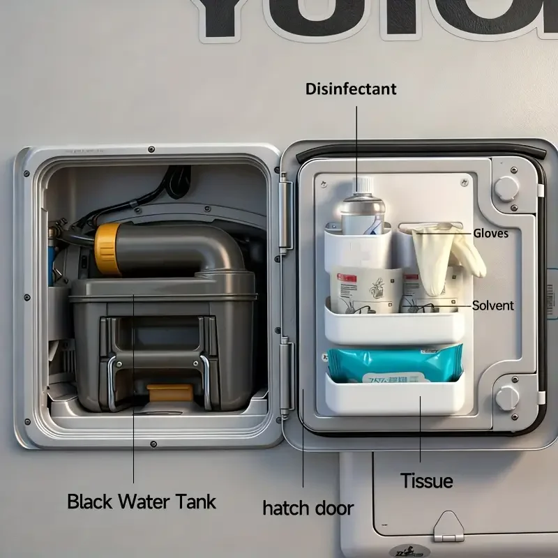 Отделение для унитаза на колесах - Фотография_3