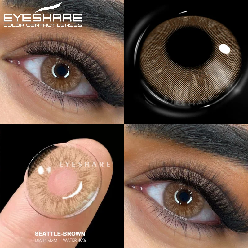 Цветные контакты eyeshare для глаз