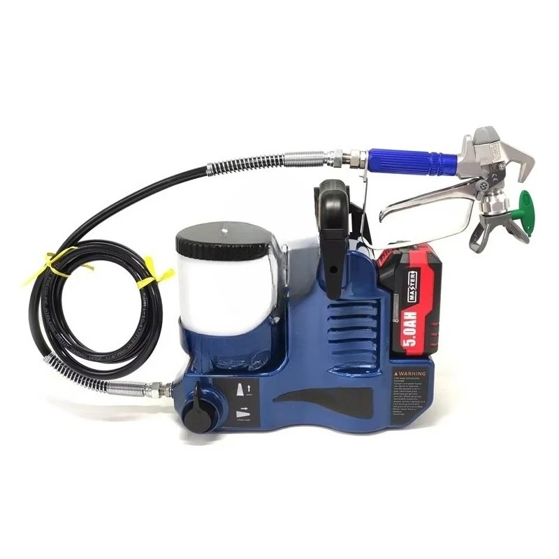 Безвоздушный распылитель с литиевой