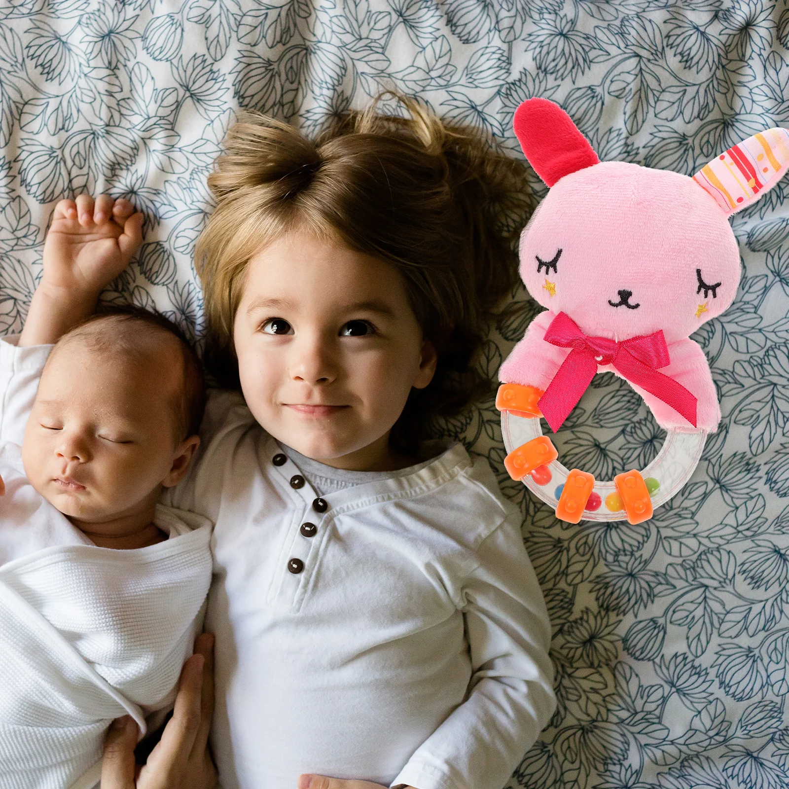 Детское кольцо-погремушка для рук