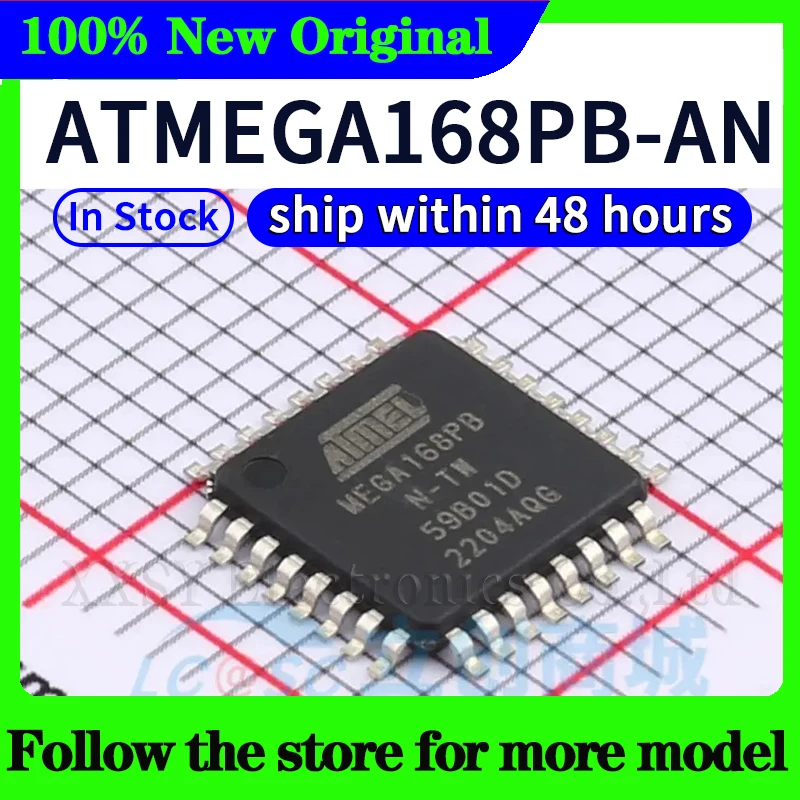 Atmega168pa-au atmega168pb-au atmega168a-au - Фотография_5