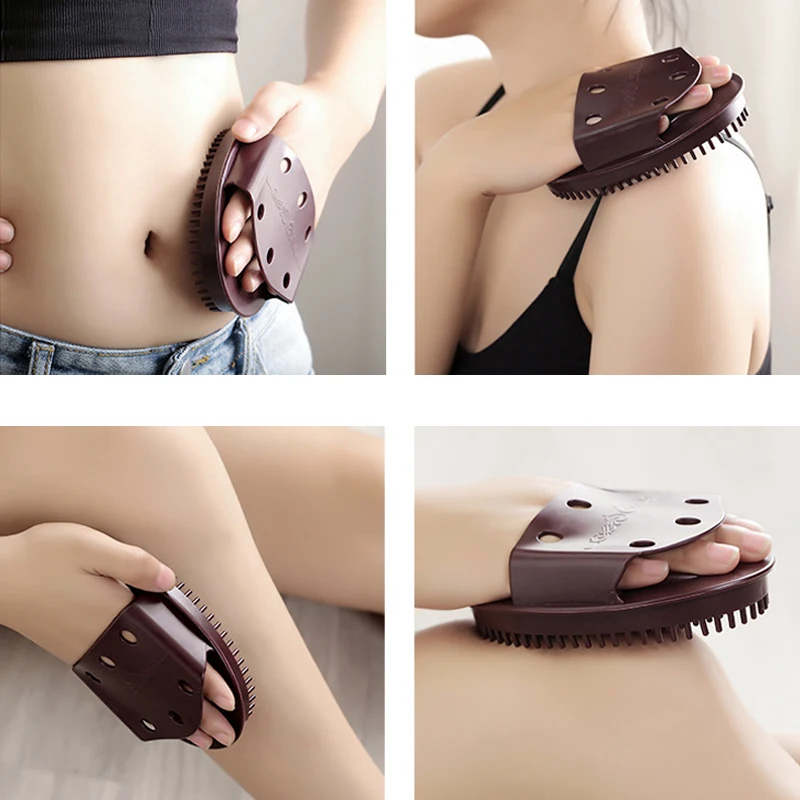 Набор из 2-х коричневых массажных - Фотография_5