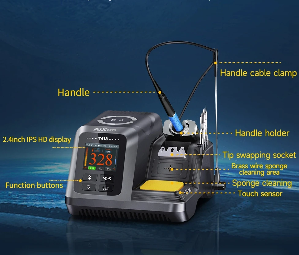 Универсальная паяльная система t413