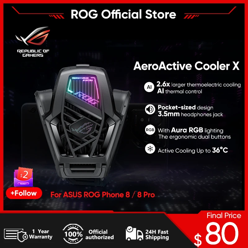 Asus rog aeroactive cooler x для