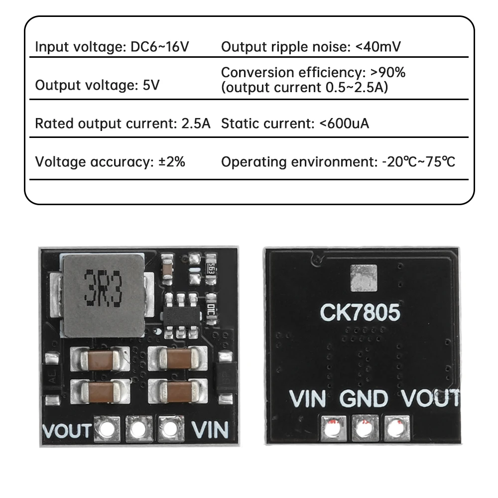 Dc9v 12v 24v to 5v3a dc-dc понижающий модуль с двумя выходами usb - Фотография_5