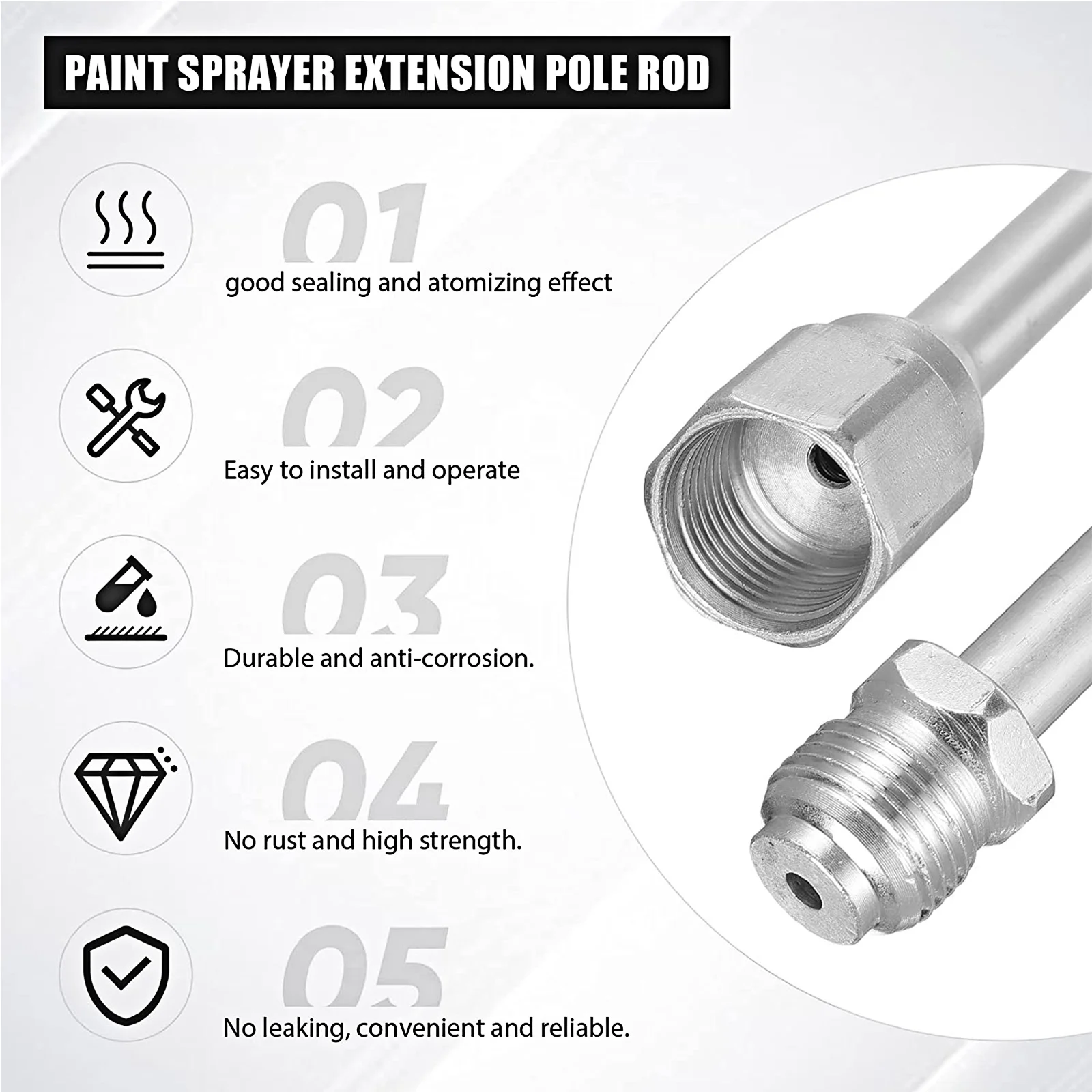 Аксессуары для безвоздушного распылителя краски - Фотография_2