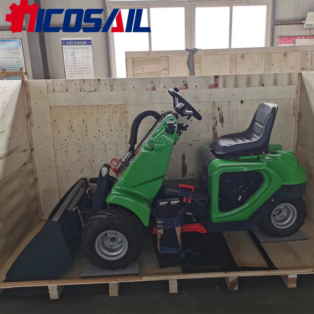 Хит продаж, китайский дизельный мини-погрузчик с бортовым поворотом - Фотография_2