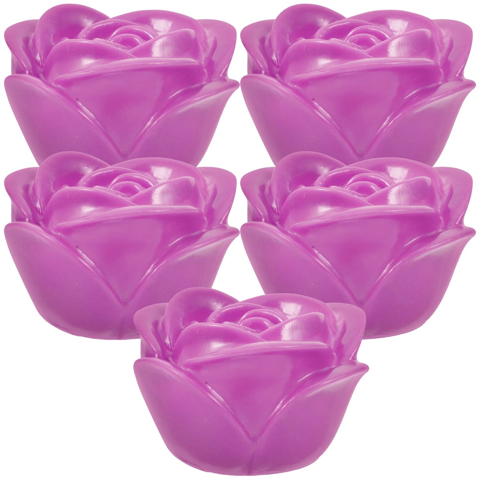 Светодиодные фонари в форме розы с питанием от цвета для свадьбы - Фотография_4