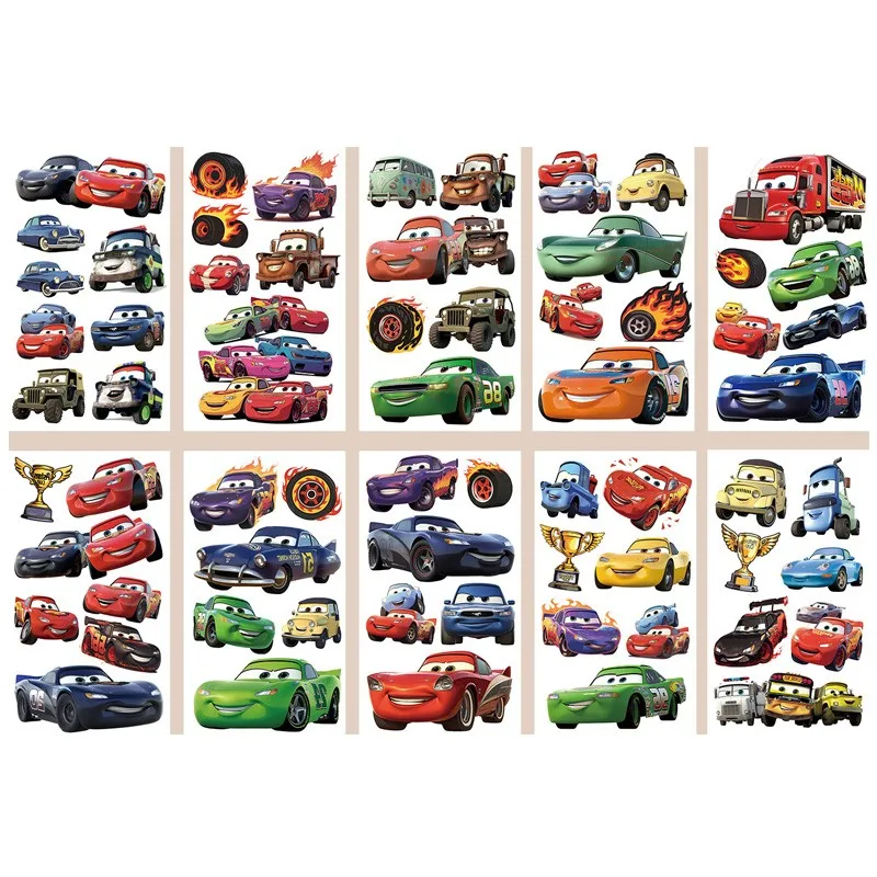 Disney lightning mcqueen временная - Фотография_3