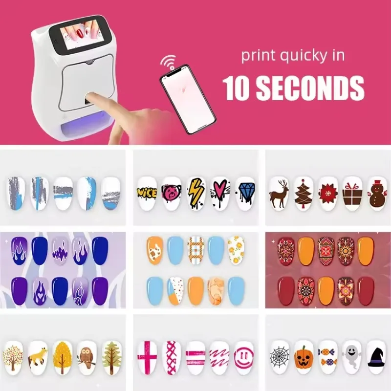 Stlfnail printer finger diy print - Фотография_4