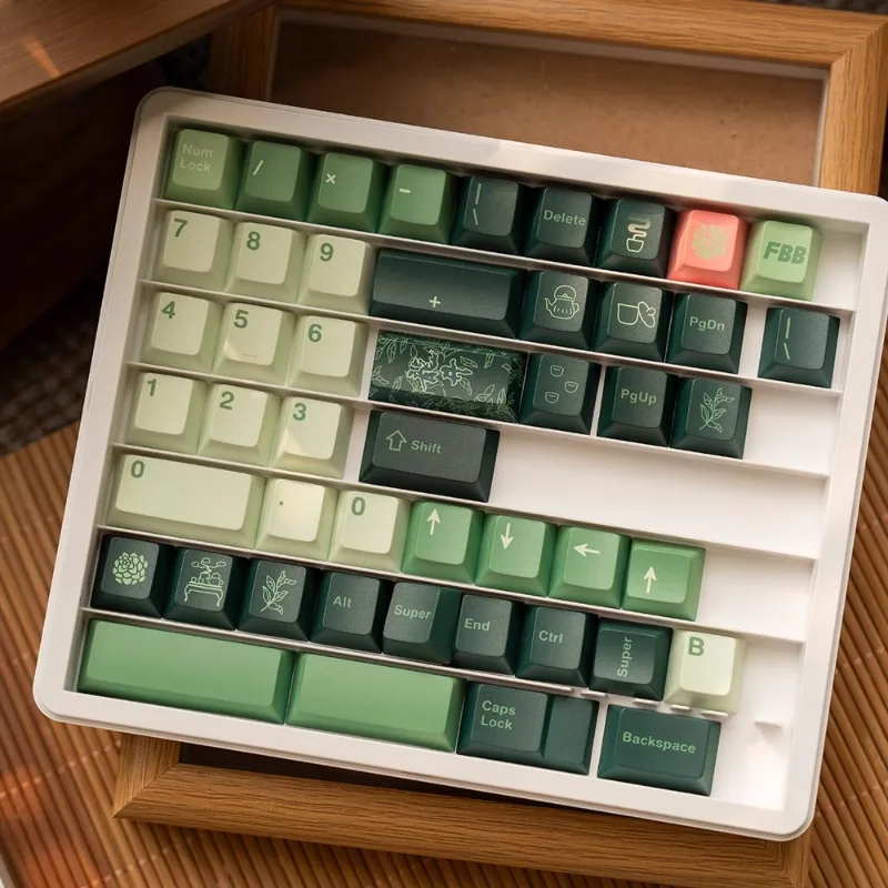 Fbb оригинальный набор зеленых колпачков longjing - Фотография_5