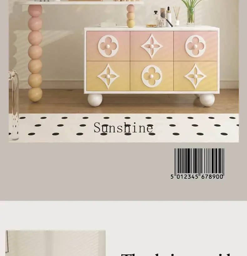 Кремовый ветровой туалетный столик - Фотография_5