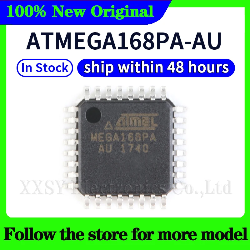 Atmega168pa-au atmega168pb-au atmega168a-au - Фотография_2