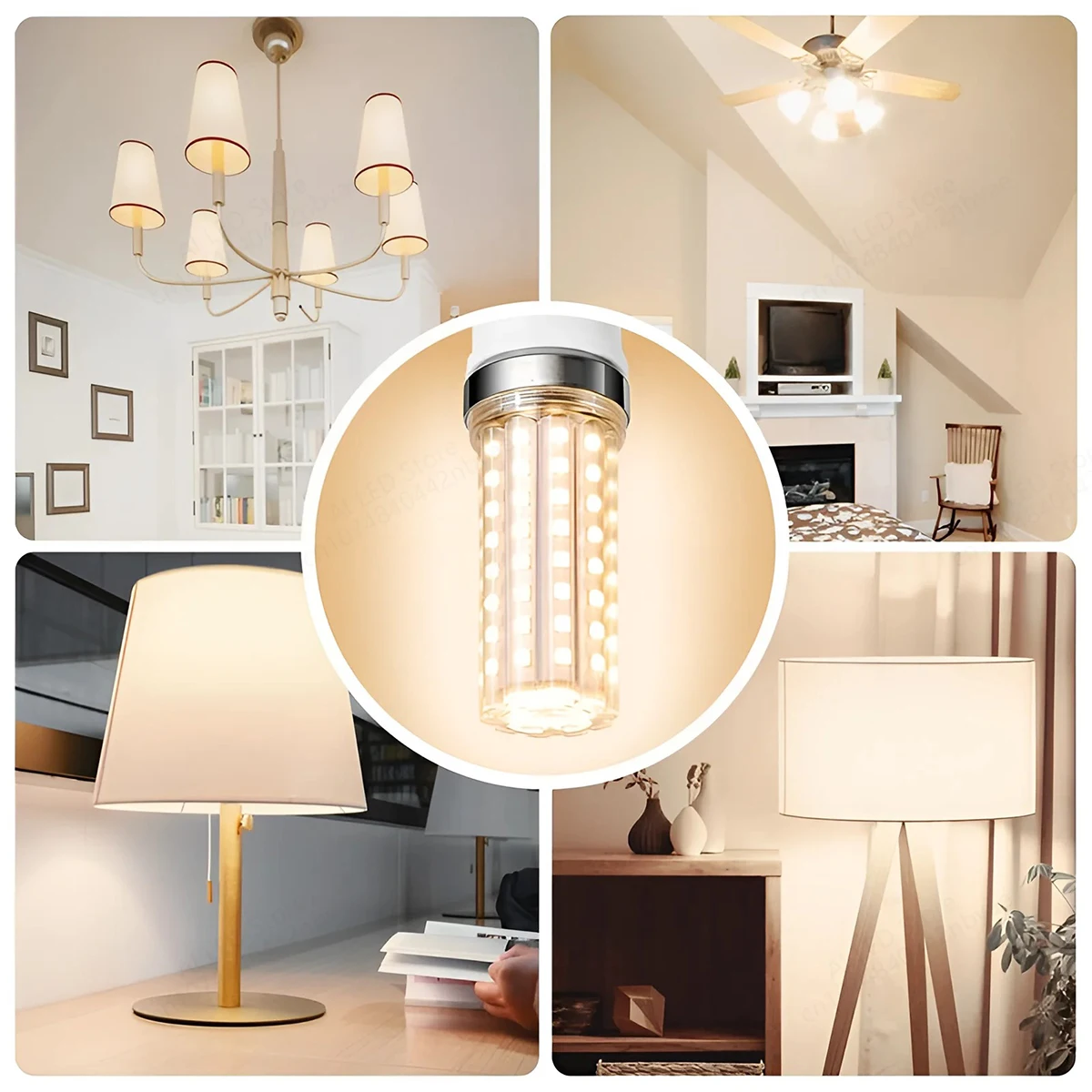 E14 e27 12w 16w 20w 24w 40w led - Фотография_6