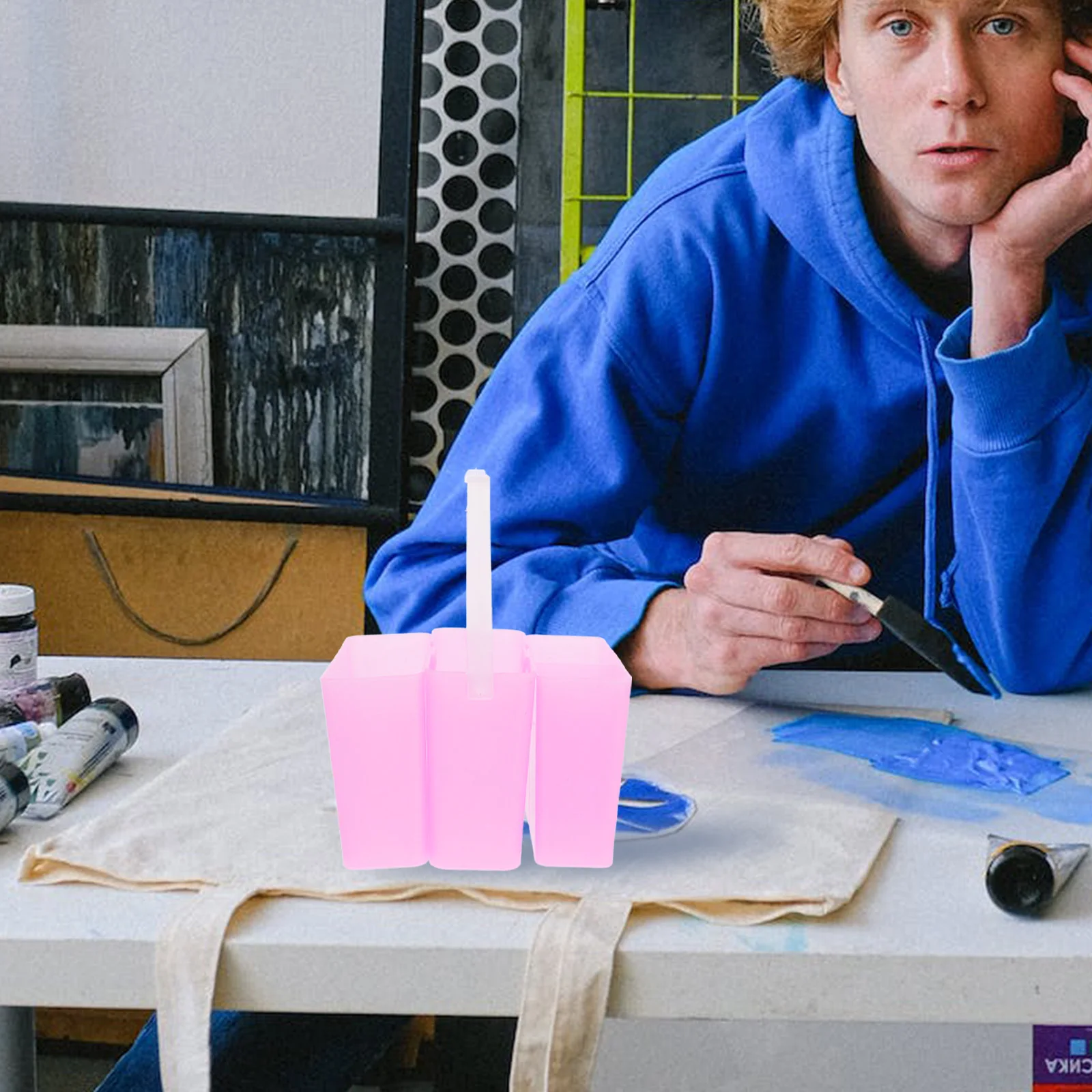 Ведро для мытья кистей 3-в-1 - Фотография_5