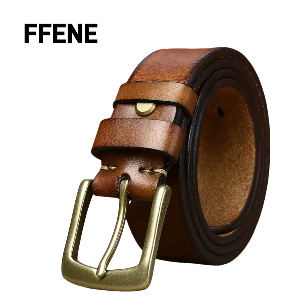 Роскошный итальянский толстый ремень