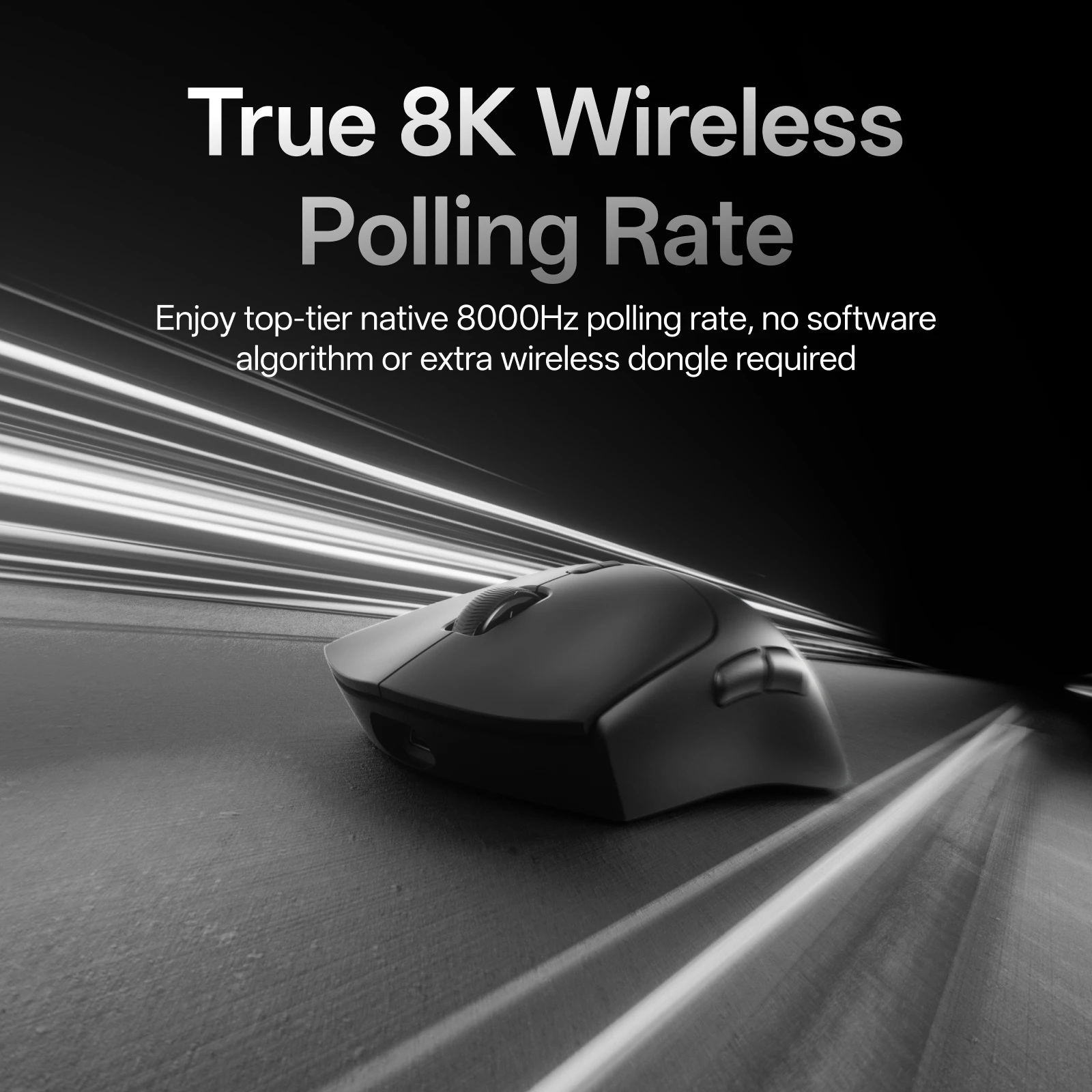 Беспроводная игровая мышь rapoo vt7 max/vt7 paw3950/paw3398 true 8k - Фотография_2