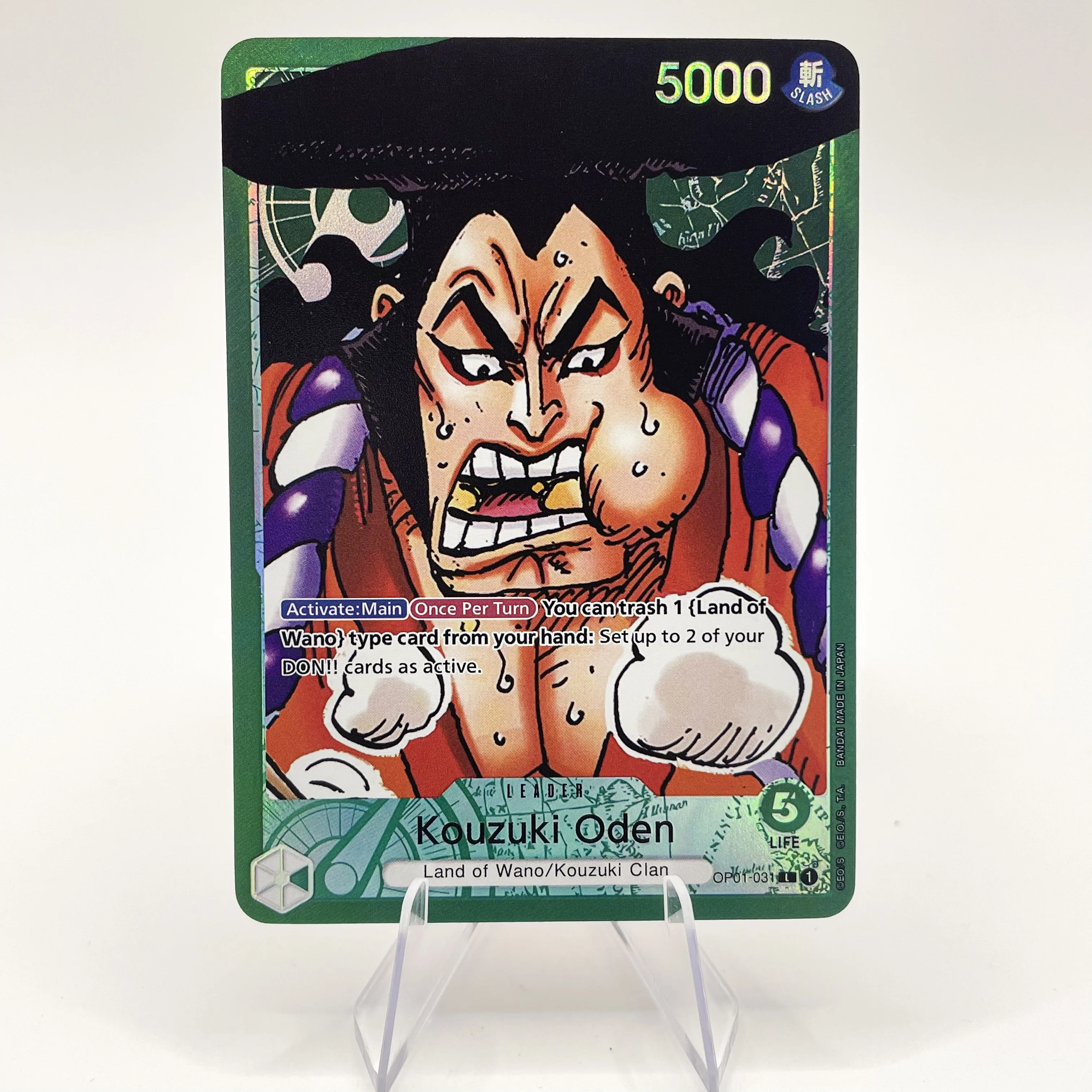 One piece proxy foil leader card - Фотография_4