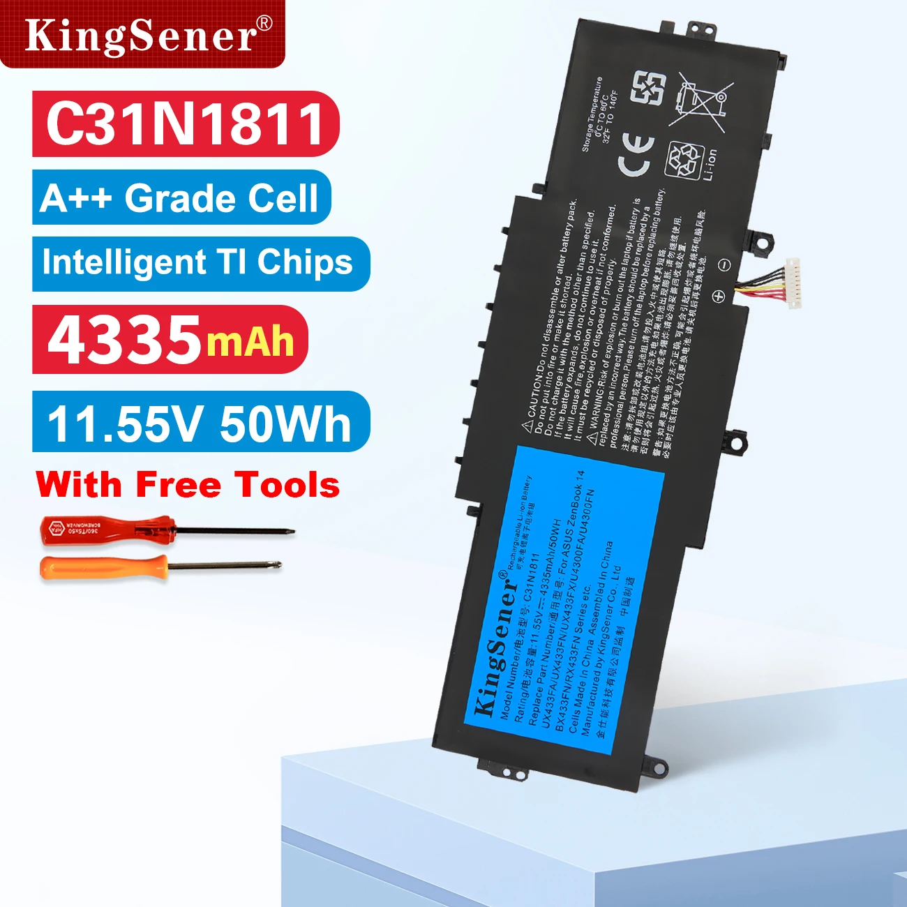 Kingsener c31n1811 аккумулятор
